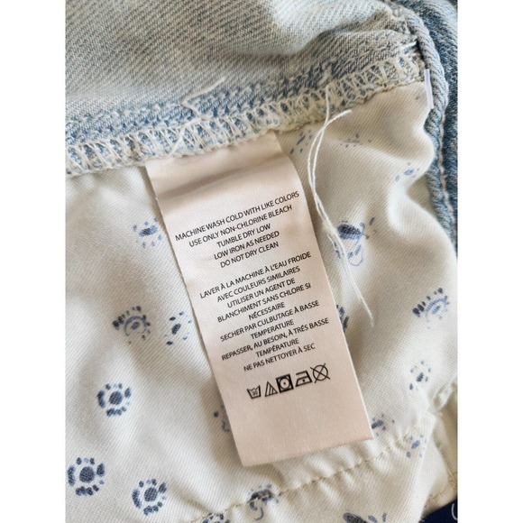 NWT Anthropologie x Pilcro Denim Shortie Five-Pocket Shorts Size 30 - Picture 9 of 14